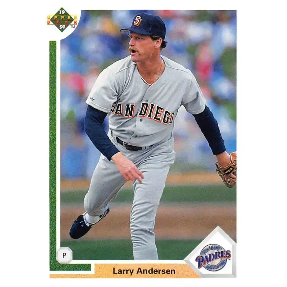 1991 Upper Deck #793 Larry Andersen NM-MT San Diego Padres Baseball Card - Baseball Card Single