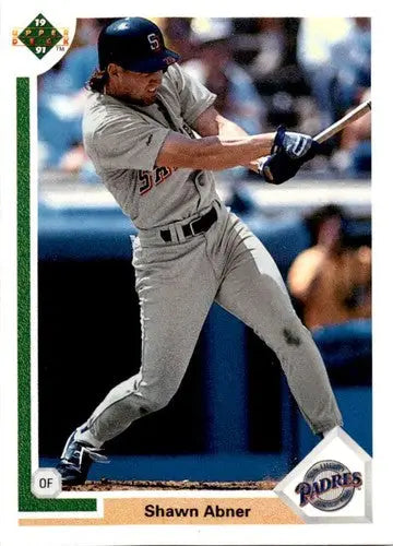 1991 Upper Deck #795 Shawn Abner ID:45698 - Baseball Card Single