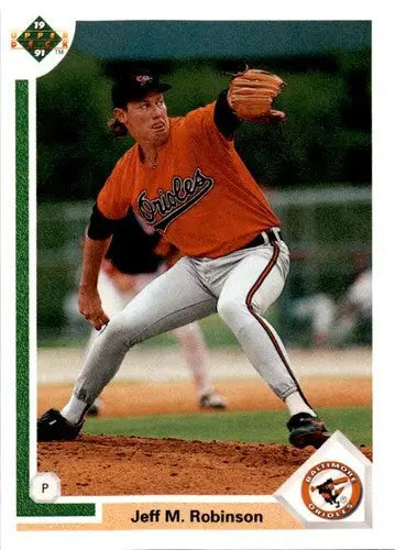 1991 Upper Deck #796 Jeff M. Robinson ID:45697 - Baseball Card Single