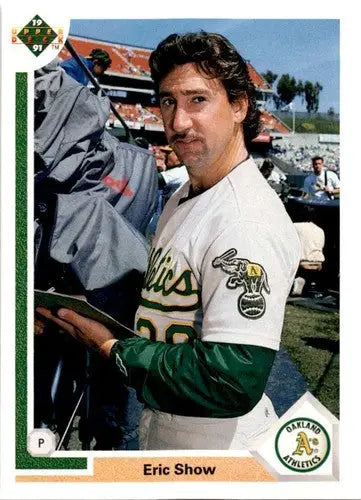 1991 Upper Deck #798 Eric Show ID:45628 - Baseball Card Single