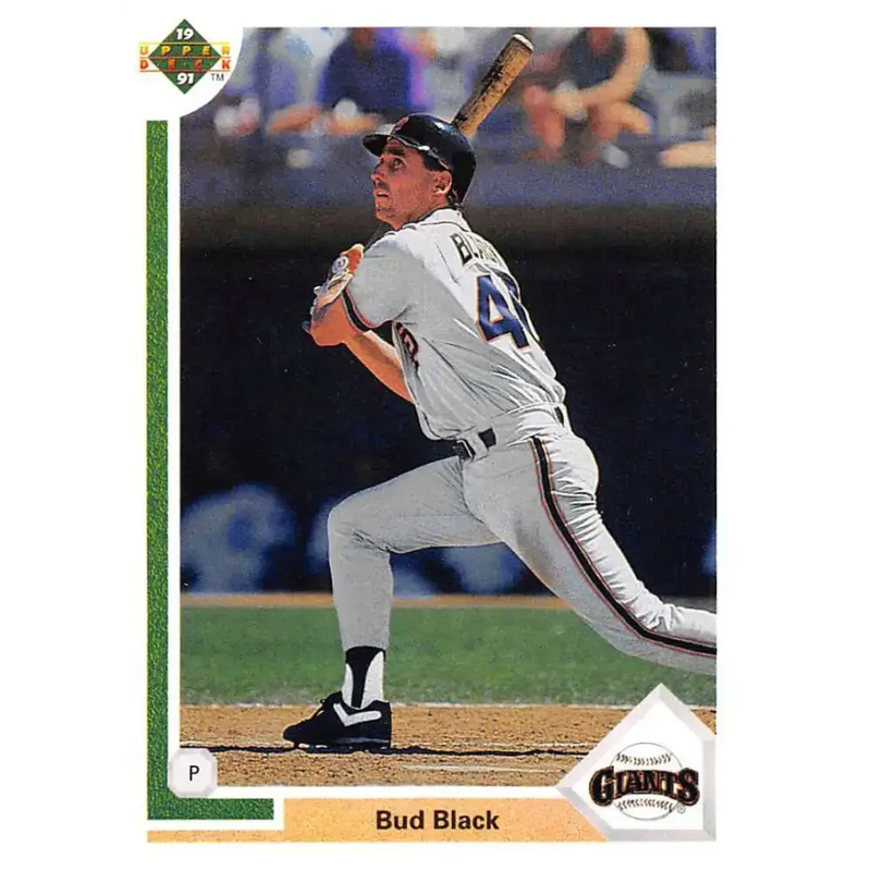 1991 Upper Deck #799 Bud Black EX Excellent San Francisco Giants Baseball Card - Baseball Card Single
