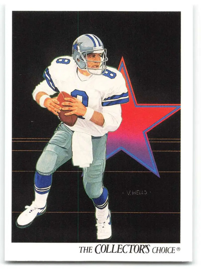 1991 Upper Deck #82 Troy Aikman NM-MT Dallas Cowboys Football Card - Football Card Single