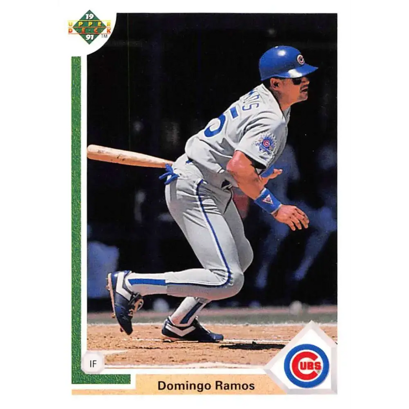 1991 Upper Deck #85 Domingo Ramos EX Excellent Chicago Cubs Baseball Card - Baseball Card Single