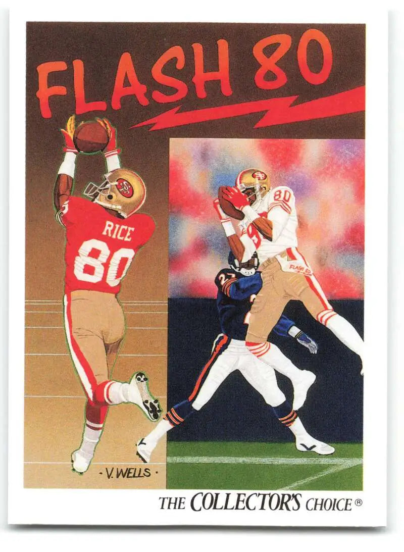 1991 Upper Deck #86 Jerry Rice NM-MT San Francisco 49ers Football Card - Football Card Single