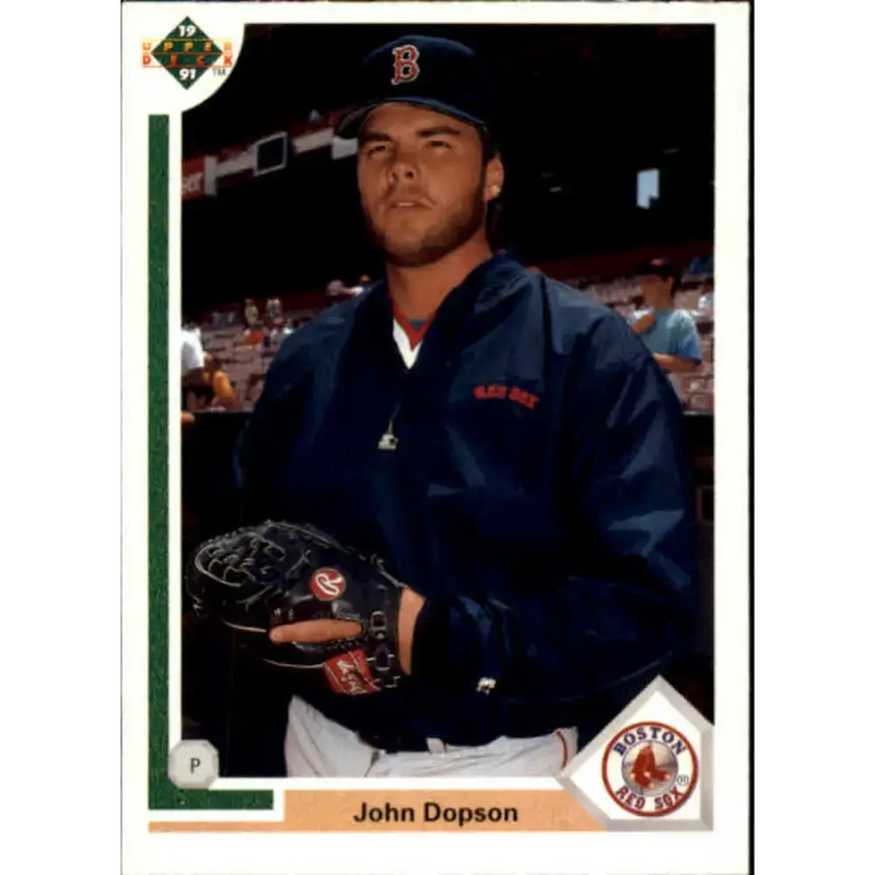 1991 Upper Deck #88 John Dopson EX Excellent Boston Red Sox Baseball Card - Baseball Card Single