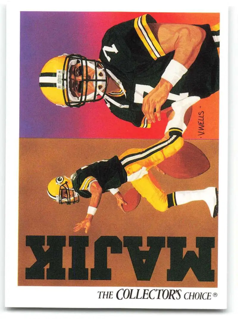 1991 Upper Deck #91 Don Majkowski NM-MT Green Bay Packers Football Card - Football Card Single