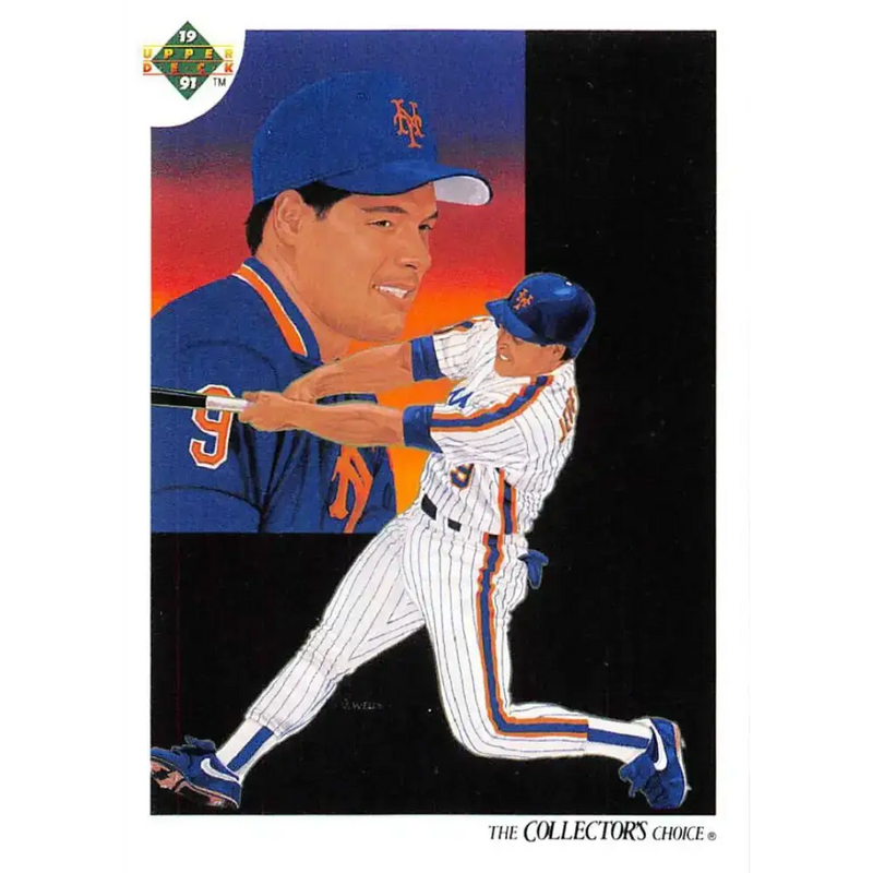 1991 Upper Deck #95 Gregg Jefferies TC NM-MT New York Mets Baseball Card - Baseball Card Single