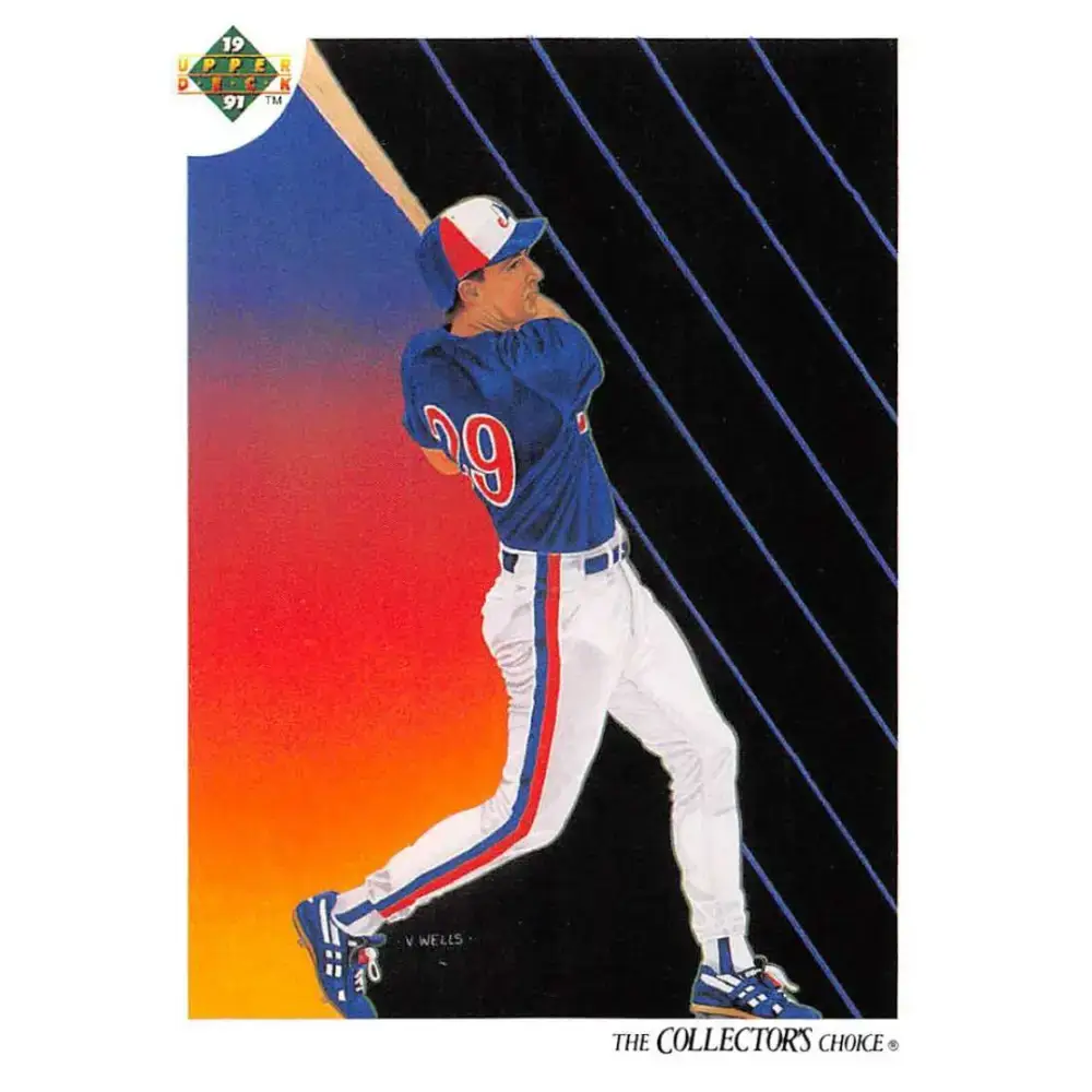 1991 Upper Deck #96 Tim Wallach EX Excellent Montreal Expos Baseball Card - Baseball Card Single