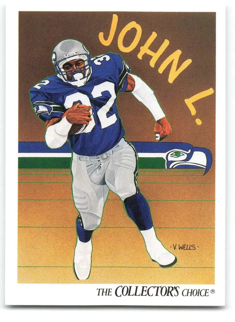 1991 Upper Deck #97 John Williams NM-MT Seattle Seahawks Football Card - Football Card Single