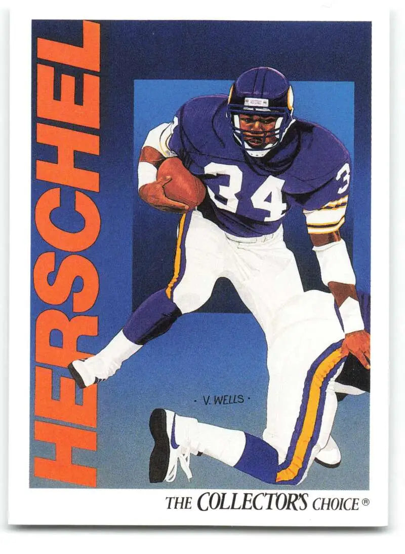 1991 Upper Deck #99 Herschel Walker NM-MT Minnesota Vikings Football Card - Football Card Single