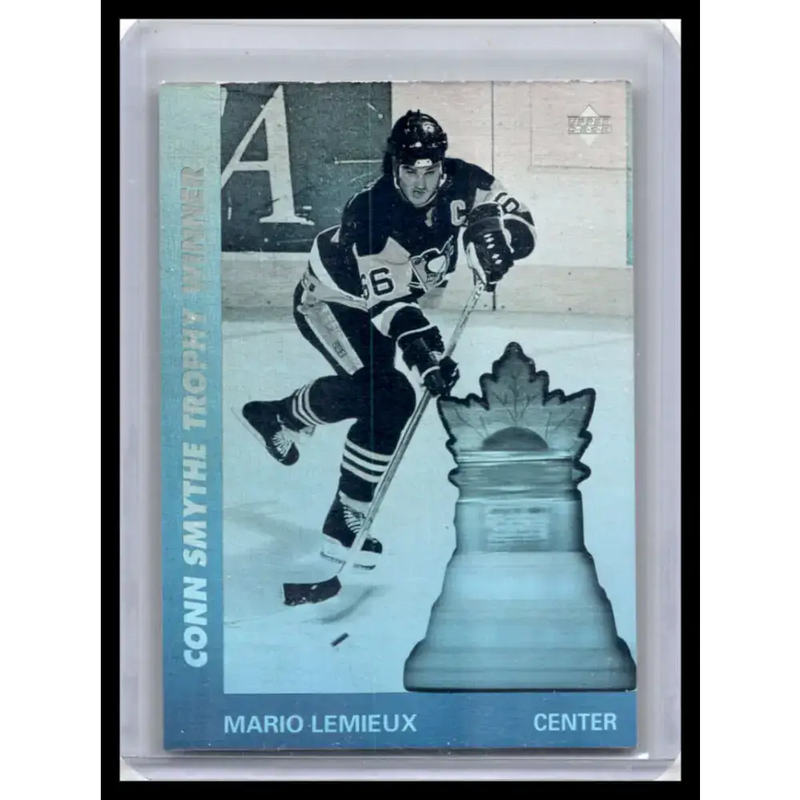 1991 Upper Deck #AW9 Mario Lemieux NM-MT Pittsburgh Penguins Hockey Card - Hockey Card Single