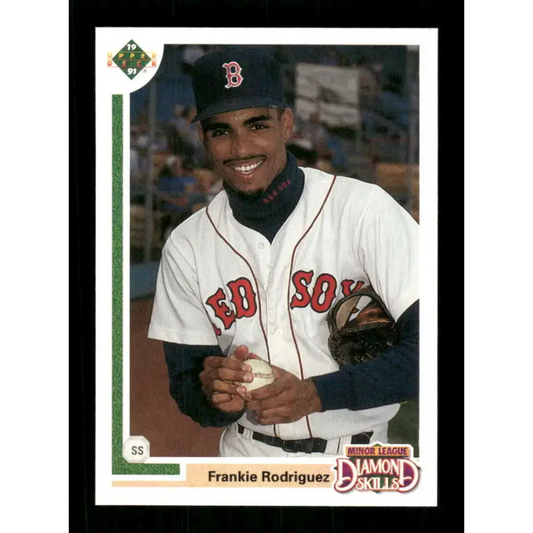 1991 Upper Deck Final Edition #21 Frank Rodriguez EX Excellent RC Rookie Boston Red Sox Baseball Card - Baseball Card