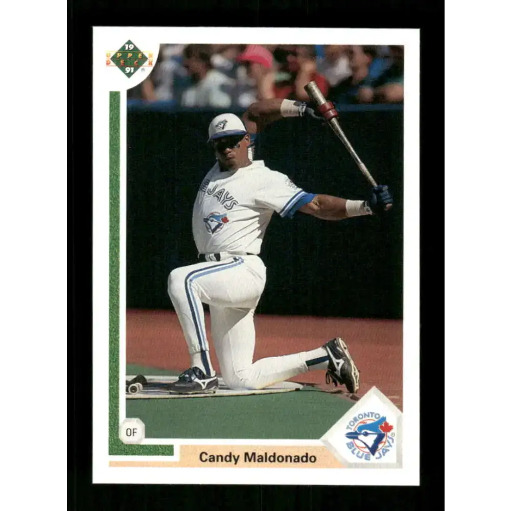 1991 Upper Deck Final Edition #28 Candy Maldonado EX Excellent Toronto Blue Jays Baseball Card - Baseball Card Single