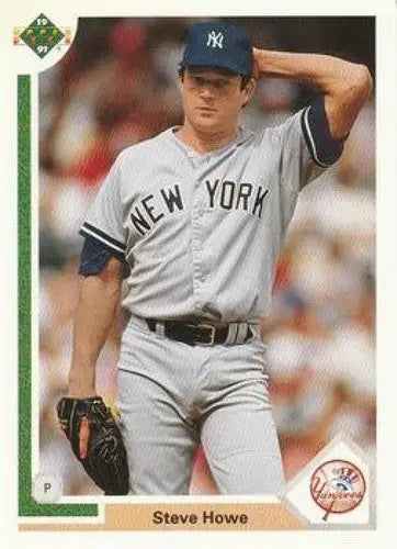 1991 Upper Deck Final Edition #31F Steve Howe NM Near Mint Yankees - Baseball Card Single