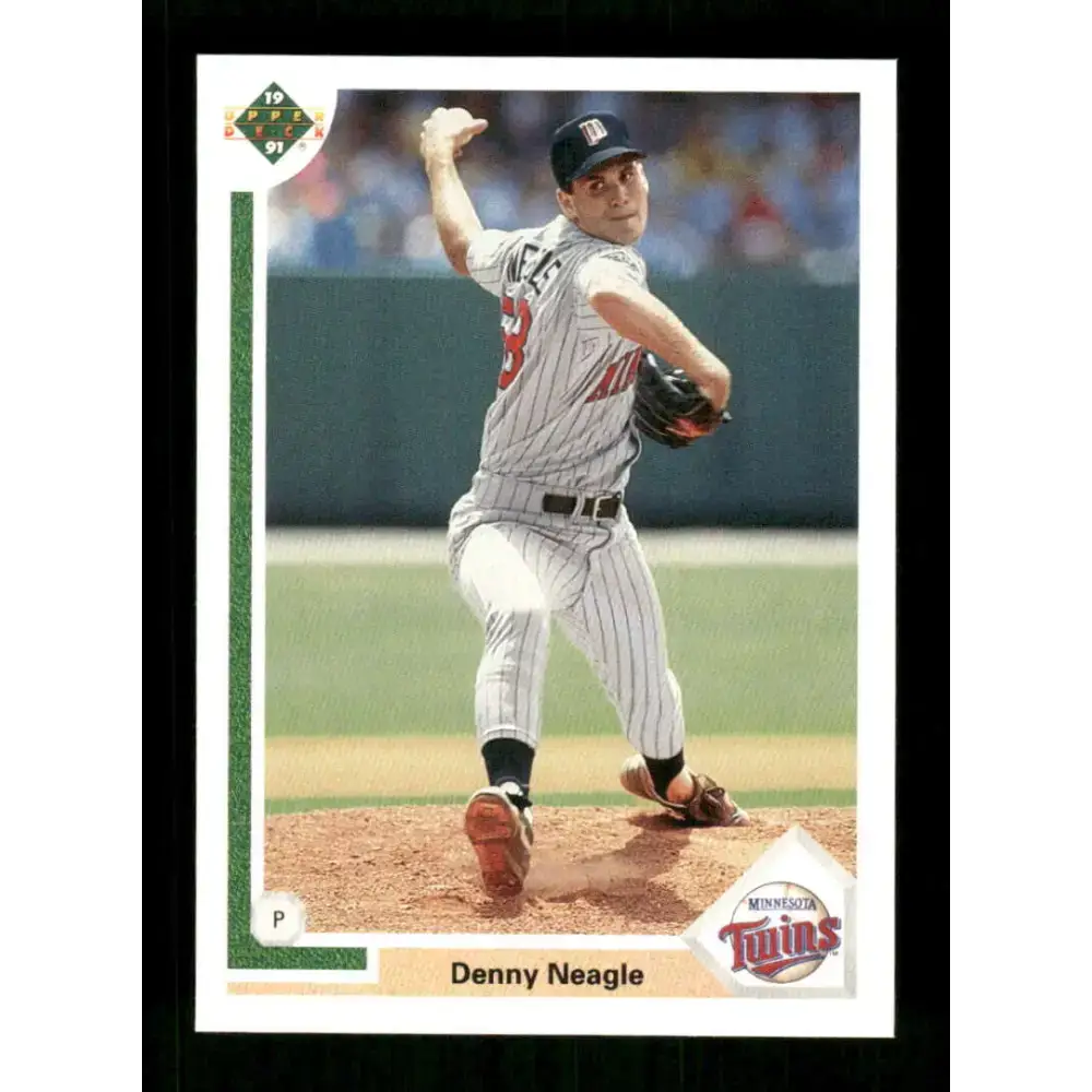 1991 Upper Deck Final Edition #34 Denny Neagle EX Excellent RC Rookie Minnesota Twins Baseball Card - Baseball Card