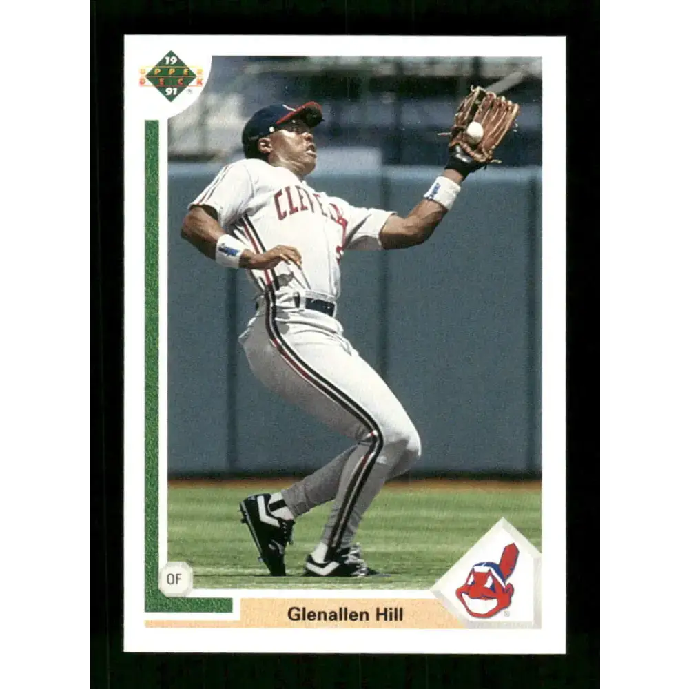 1991 Upper Deck Final Edition #52 Glenallen Hill EX Excellent Cleveland Indians Baseball Card - Baseball Card Single