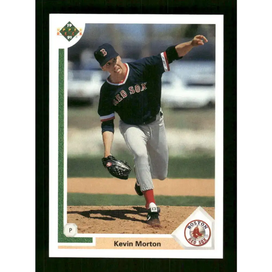 1991 Upper Deck Final Edition #66 Kevin Morton EX Excellent RC Rookie Boston Red Sox Baseball Card - Baseball Card