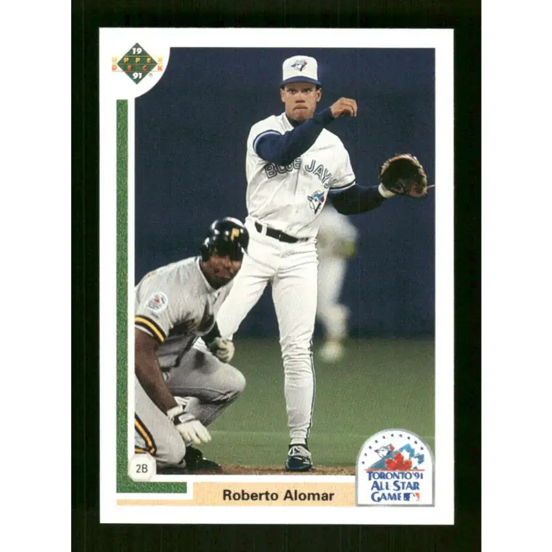 1991 Upper Deck Final Edition #83 Roberto Alomar EX Excellent Toronto Blue Jays Baseball Card - Baseball Card Single