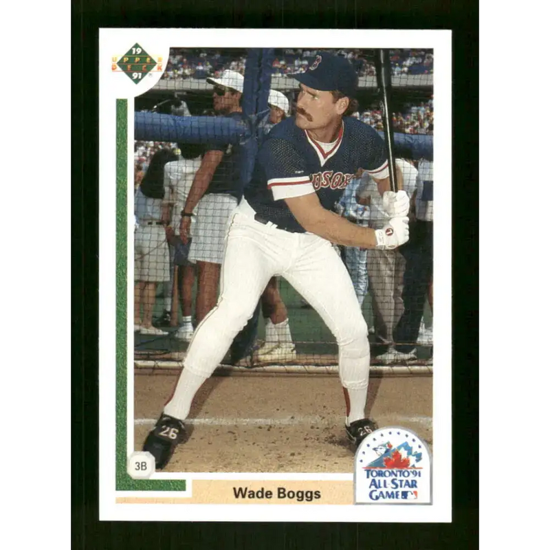 1991 Upper Deck Final Edition #84 Wade Boggs EX Excellent Boston Red Sox Baseball Card - Baseball Card Single