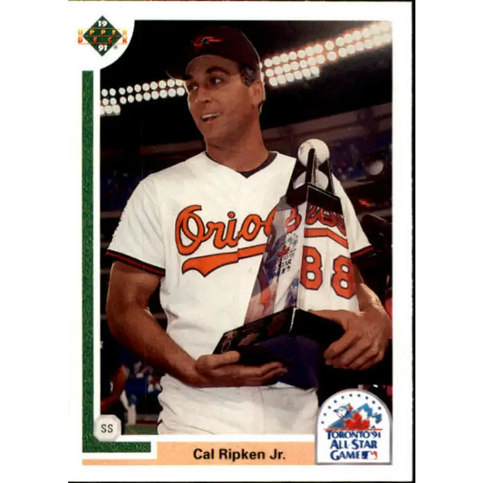 1991 Upper Deck Final Edition #85 Cal Ripken Jr. EX Excellent Baltimore Orioles Baseball Card - Baseball Card