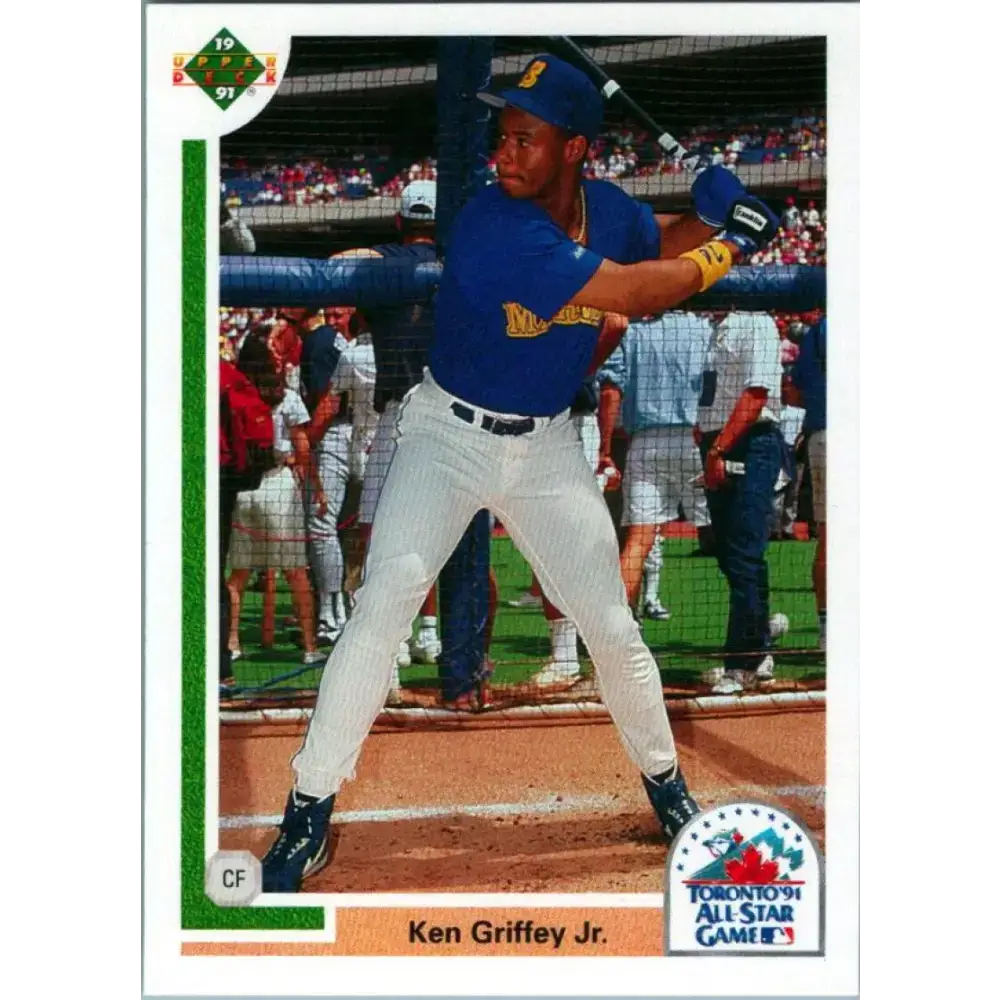 1991 Upper Deck Final Edition #87 Ken Griffey Jr. EX Excellent Seattle Mariners Baseball Card - Baseball Card Single