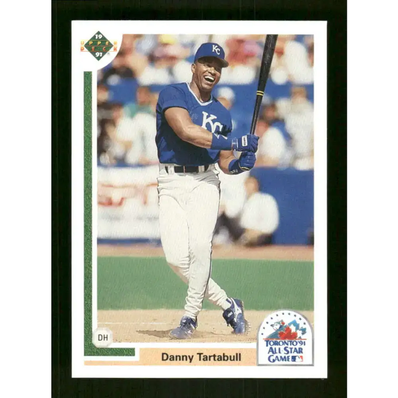 1991 Upper Deck Final Edition #89 Danny Tartabull EX Excellent Kansas City Royals Baseball Card - Baseball Card Single