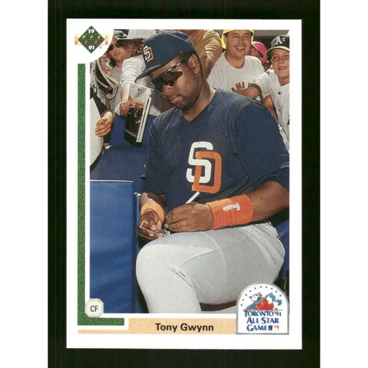 1991 Upper Deck Final Edition #97 Tony Gwynn EX Excellent San Diego Padres Baseball Card - Baseball Card