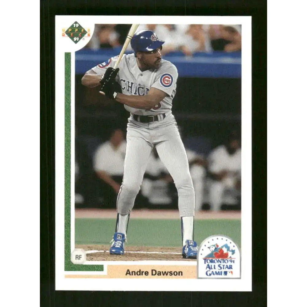 1991 Upper Deck Final Edition #98 Andre Dawson EX Excellent Chicago Cubs Baseball Card - Baseball Card