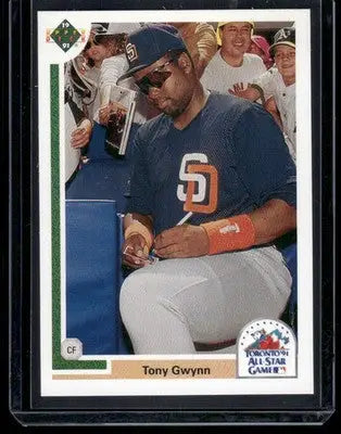 1991 Upper Deck Final Edition Tony Gwynn #97F Baseball - Baseball Card Single