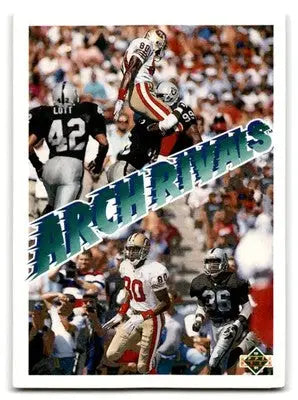 1991 Upper Deck Football Jerry Rice Terry McDaniel #655 Minnesota Vikings - Football Card Single