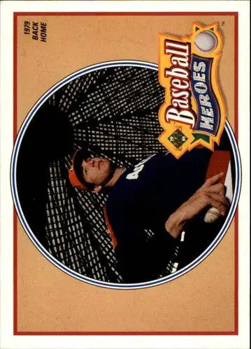Baseball trading card featuring Nolan Ryan and Baseball Heroes branding from Upper Deck Nolan series