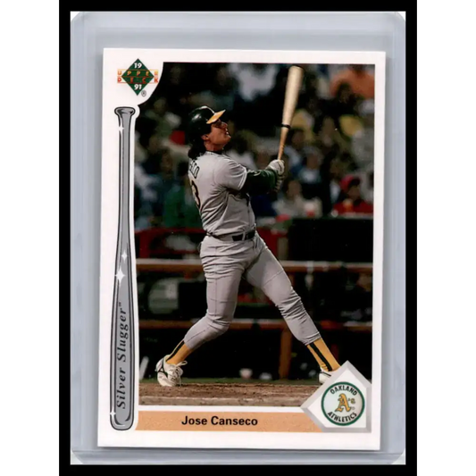 1991 Upper Deck #SS4 Jose Canseco NM-MT Oakland Athletics Baseball Card - Baseball Card Single