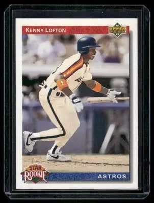 1991 Upper Deck Star Rookie Kenny Lofton #25 Baseball - Baseball Card Single