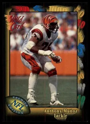 1991 Wild Card Anthony Munoz 7 Cincinnati Bengals