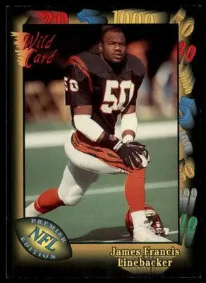 1991 Wild Card James Francis 128 Cincinnati Bengals