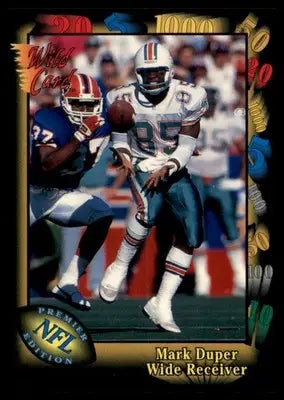 1991 Wild Card Mark Duper 16 Miami Dolphins
