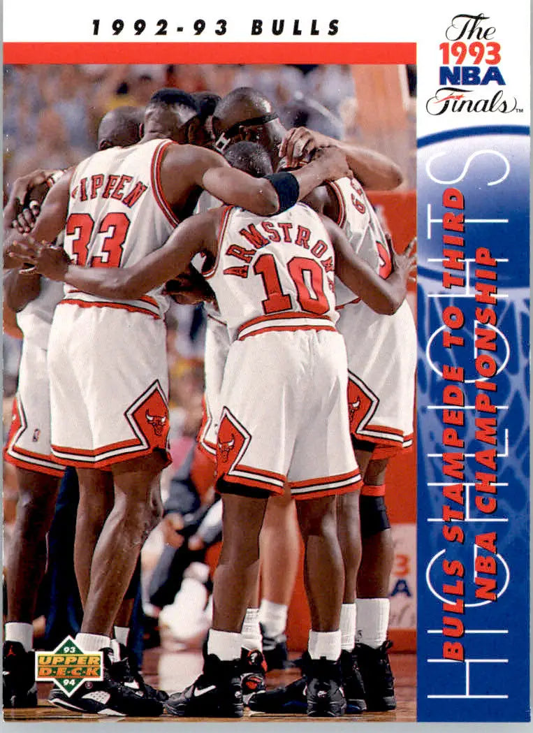 1992-93 Bulls - 1993-94 Upper Deck - #208 - Basketball - Basketball Card Single