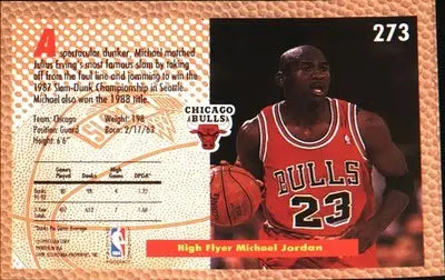 1992-93 Fleer #273 Michael Jordan - Basketball Card Single