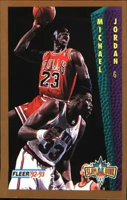 1992-93 Fleer #273 Michael Jordan - Basketball Card Single