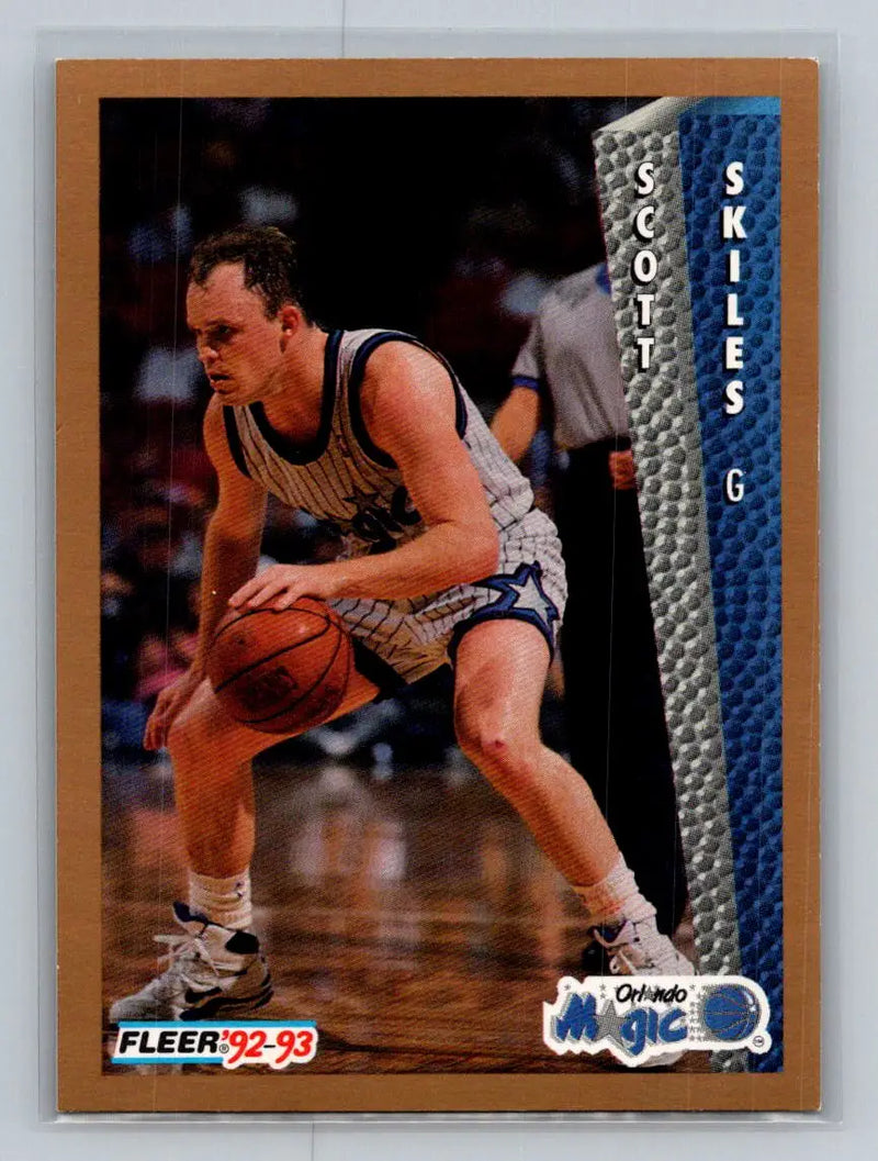 1992-93 Fleer Drake’s #38 Scott Skiles Orlando Magic - Basketball Card Single