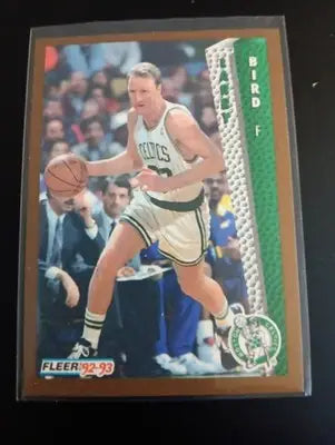 1992-93 Fleer - Larry Bird #11. Boston Celtics. NRMT+ - Basketball Card Single