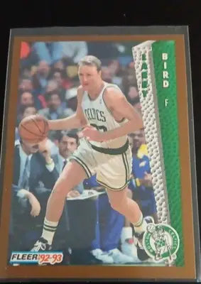 1992-93 Fleer - Larry Bird #11. Boston Celtics. NRMT+ - Basketball Card Single