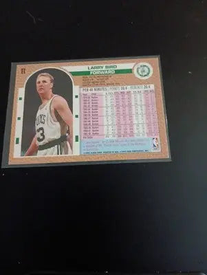 1992-93 Fleer - Larry Bird #11. Boston Celtics. NRMT+ - Basketball Card Single