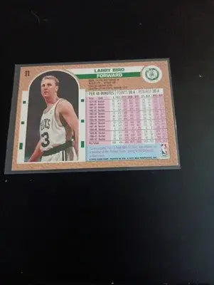 1992-93 Fleer - Larry Bird #11. Boston Celtics. NRMT+ - Basketball Card Single