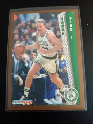 1992-93 Fleer - Larry Bird #11. Boston Celtics. NRMT+ - Basketball Card Single