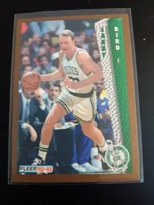 1992-93 Fleer - Larry Bird #11. Boston Celtics. NRMT+ - Basketball Card Single