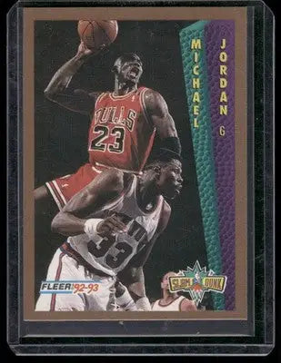 1992-93 Fleer Slam Dunk Michael Jordan #273 Basketball - Basketball Card