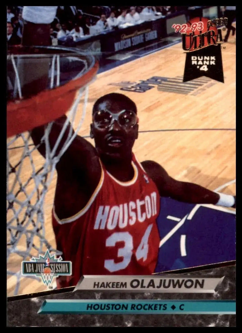 1992-93 Fleer Ultra - Hakeem Olajuwon #204