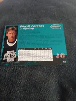 1992-93 Parkhurst - Wayne Gretzky #65. Los Angeles Kings. NRMT+ - Hockey Card Single
