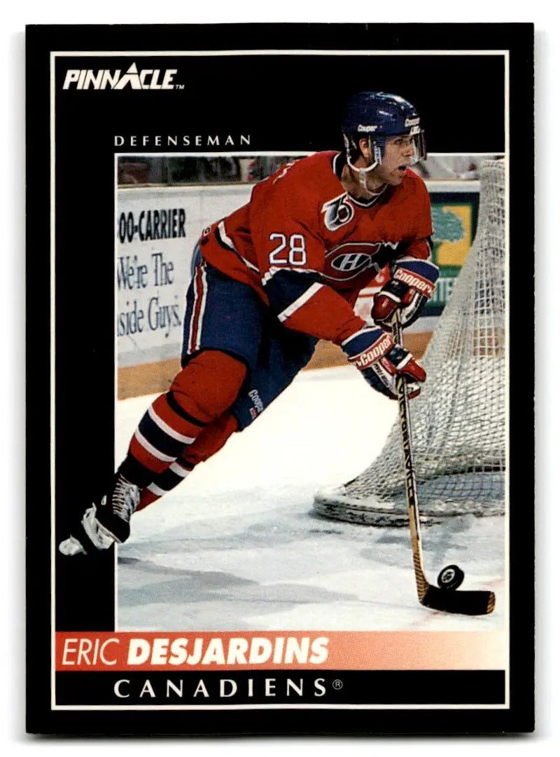 1992-93 Pinnacle #16 Eric Desjardins - Hockey Card Single